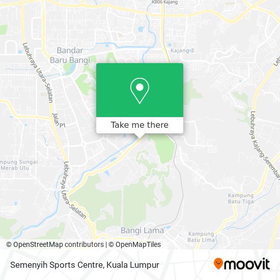 Peta Semenyih Sports Centre