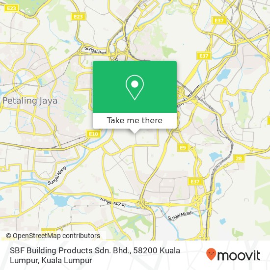 SBF Building Products Sdn. Bhd., 58200 Kuala Lumpur map