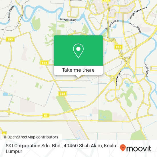 SKI Corporation Sdn. Bhd., 40460 Shah Alam map