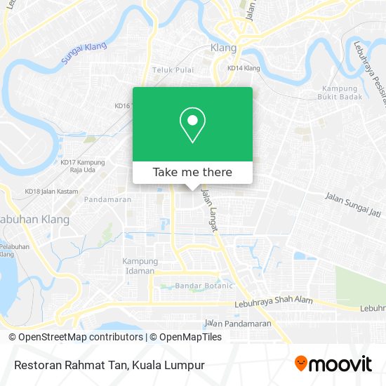 Restoran Rahmat Tan map