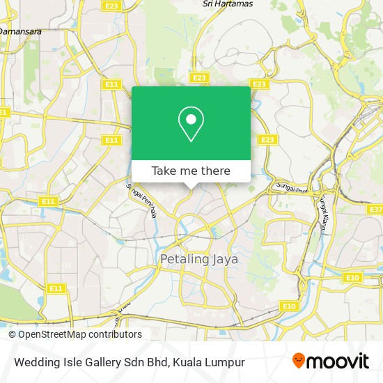Wedding Isle Gallery Sdn Bhd map