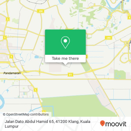 Jalan Dato Abdul Hamid 65, 41200 Klang map