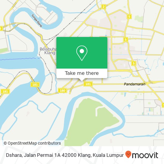 Dshara, Jalan Permai 1A 42000 Klang map