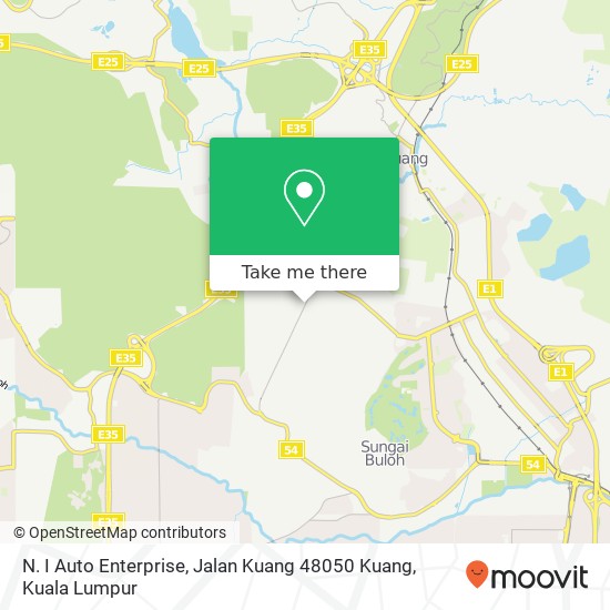 N. I Auto Enterprise, Jalan Kuang 48050 Kuang map