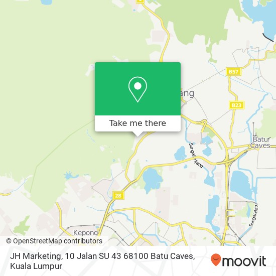 JH Marketing, 10 Jalan SU 43 68100 Batu Caves map