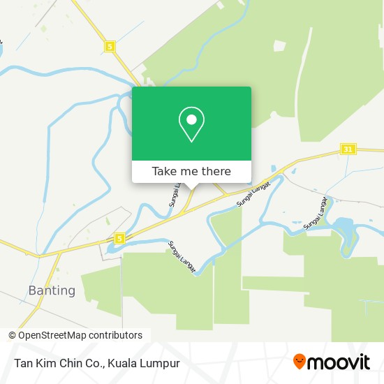 Tan Kim Chin Co. map