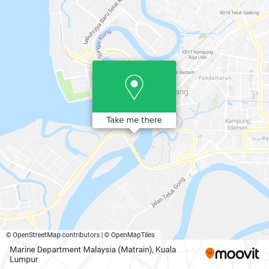 Peta Marine Department Malaysia (Matrain)