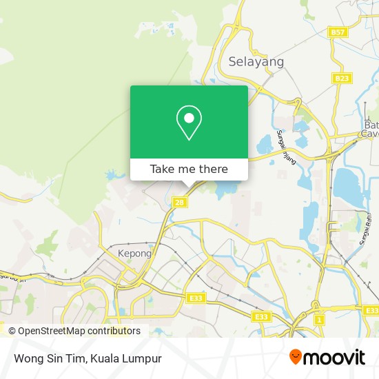 Wong Sin Tim map