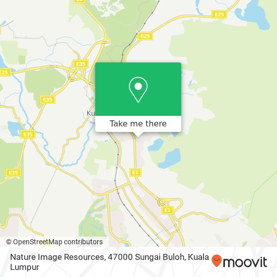 Nature Image Resources, 47000 Sungai Buloh map