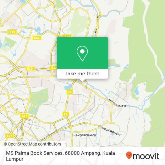 MS Palma Book Services, 68000 Ampang map