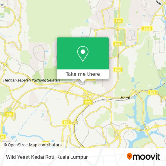 Wild Yeast Kedai Roti map