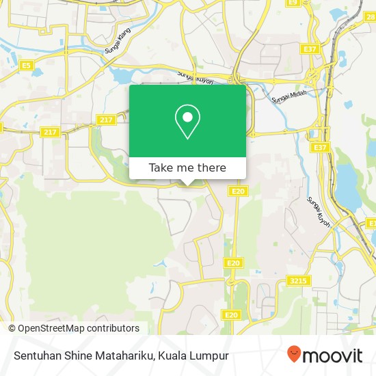 Sentuhan Shine Matahariku map