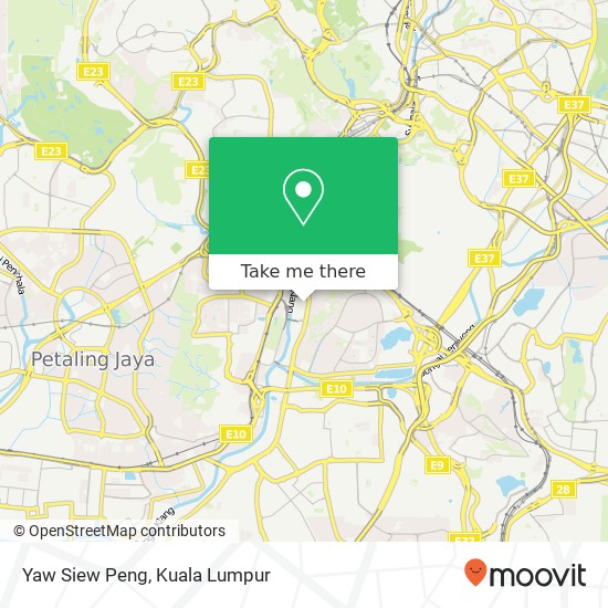 Yaw Siew Peng map