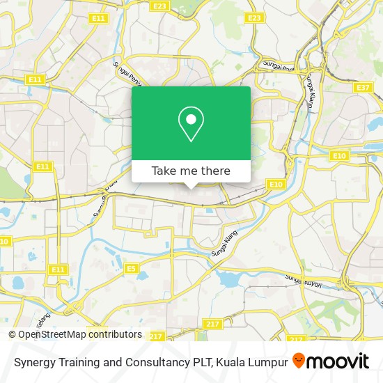 Synergy Training and Consultancy PLT map