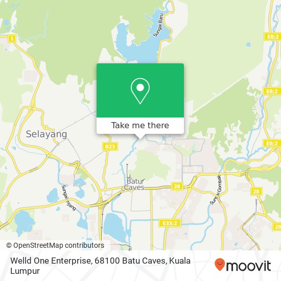 Welld One Enterprise, 68100 Batu Caves map