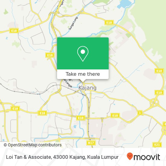 Loi Tan & Associate, 43000 Kajang map