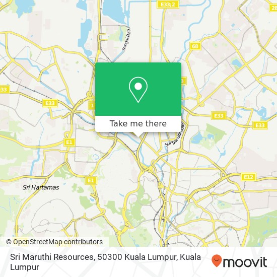 Sri Maruthi Resources, 50300 Kuala Lumpur map