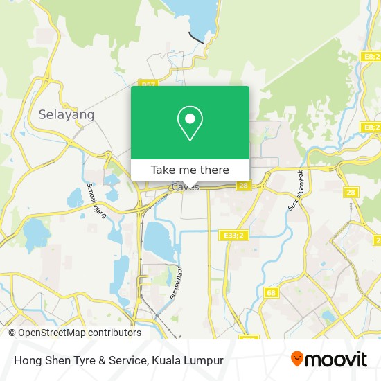 Hong Shen Tyre & Service map