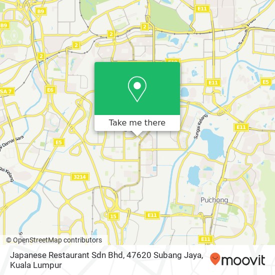 Peta Japanese Restaurant Sdn Bhd, 47620 Subang Jaya