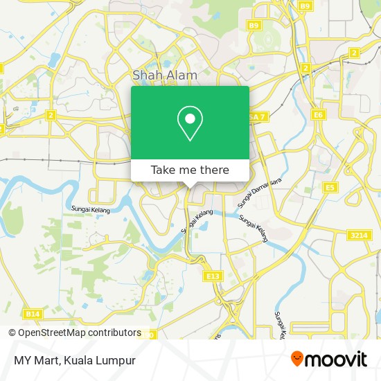 MY Mart map