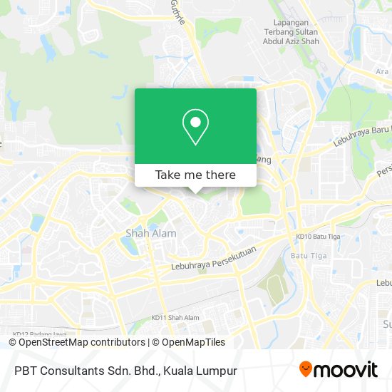 PBT Consultants Sdn. Bhd. map