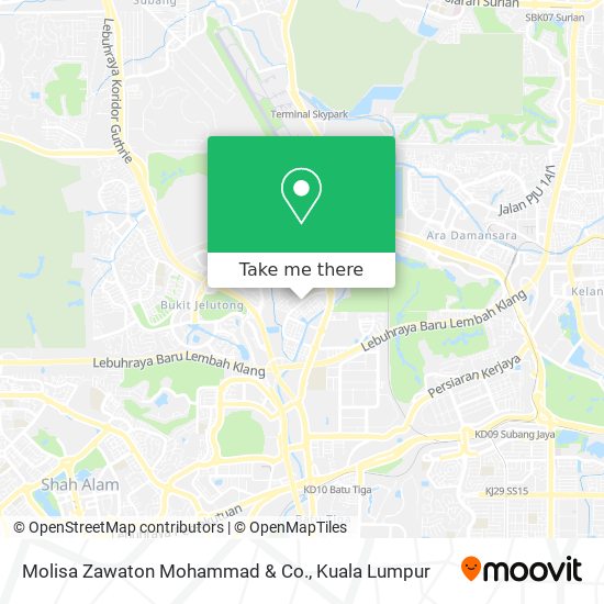 Molisa Zawaton Mohammad & Co. map