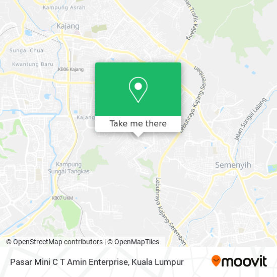 Pasar Mini C T Amin Enterprise map