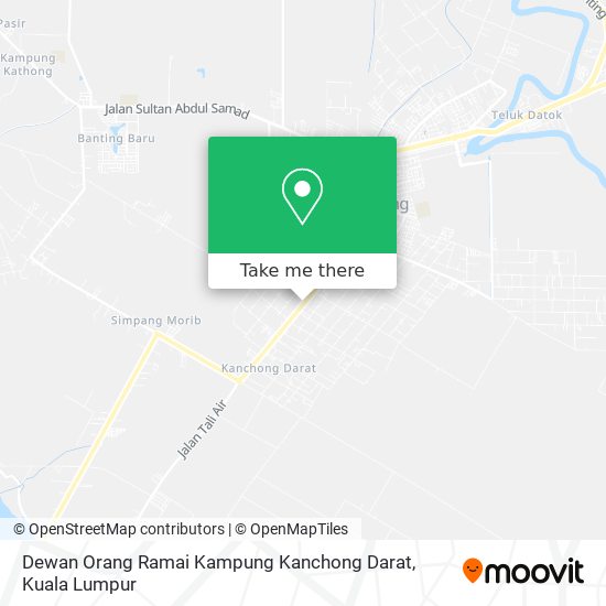 Dewan Orang Ramai Kampung Kanchong Darat map