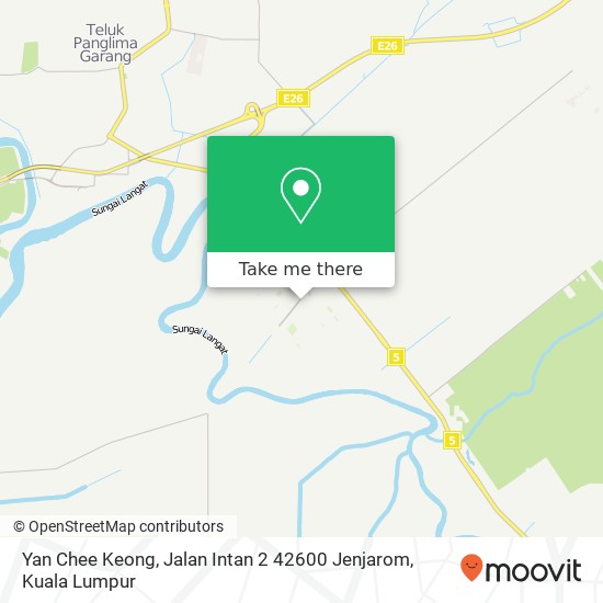 Yan Chee Keong, Jalan Intan 2 42600 Jenjarom map