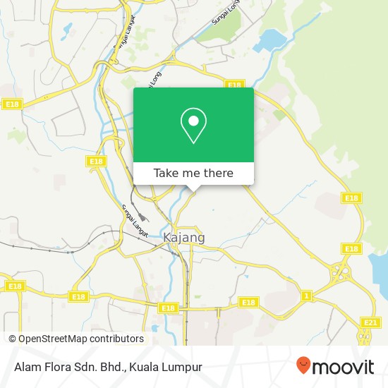 Alam Flora Sdn. Bhd. map