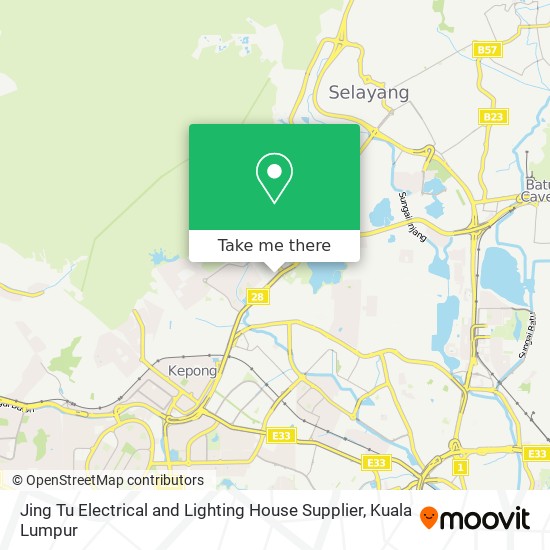 Jing Tu Electrical and Lighting House Supplier map
