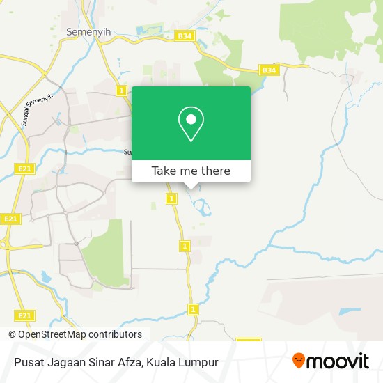 Pusat Jagaan Sinar Afza map