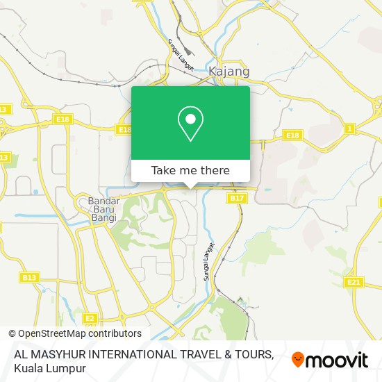 AL MASYHUR INTERNATIONAL TRAVEL & TOURS map