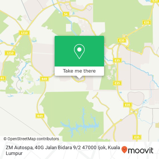 ZM Autospa, 40G Jalan Bidara 9 / 2 47000 Ijok map