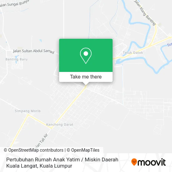 Pertubuhan Rumah Anak Yatim / Miskin Daerah Kuala Langat map