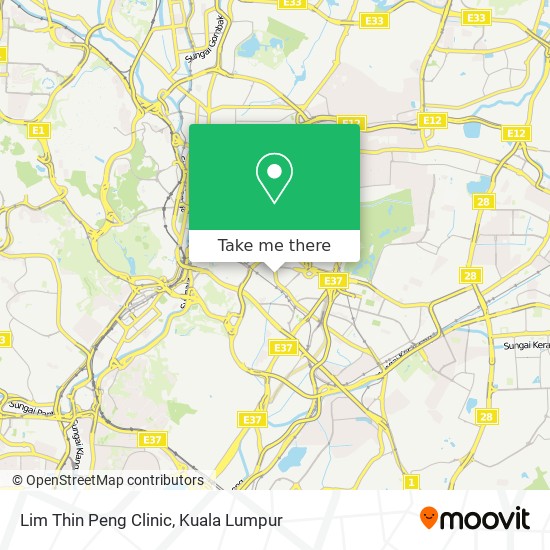 Peta Lim Thin Peng Clinic