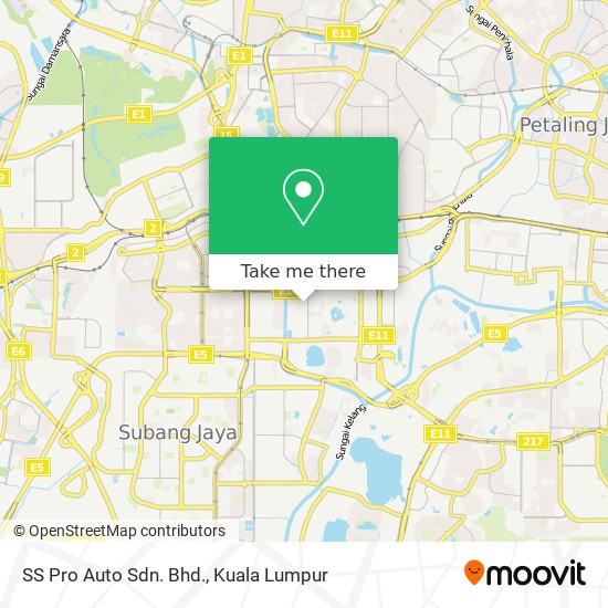 SS Pro Auto Sdn. Bhd. map