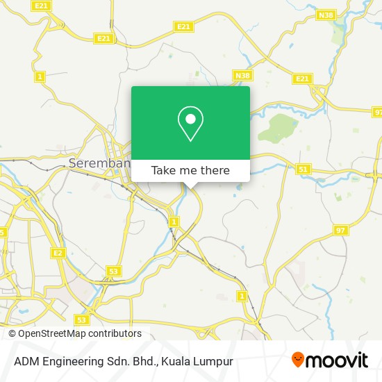 Peta ADM Engineering Sdn. Bhd.