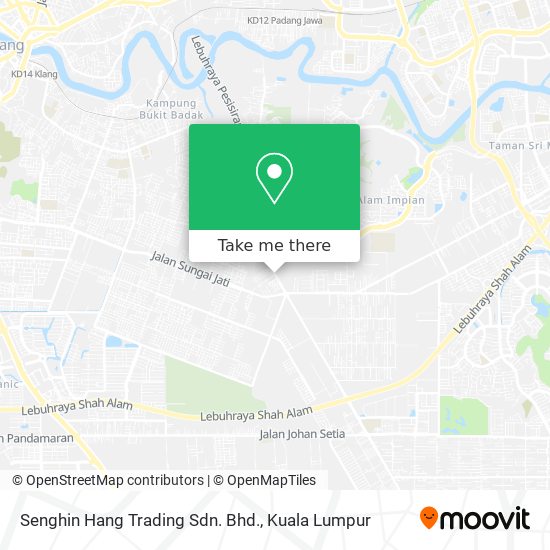 Peta Senghin Hang Trading Sdn. Bhd.