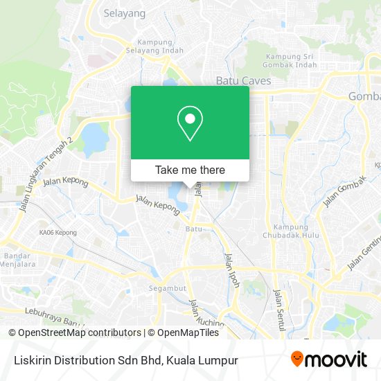 Liskirin Distribution Sdn Bhd map