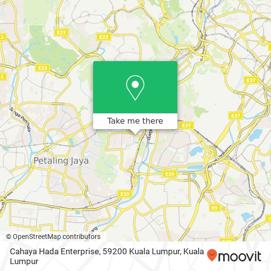 Peta Cahaya Hada Enterprise, 59200 Kuala Lumpur