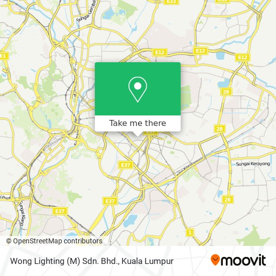 Wong Lighting (M) Sdn. Bhd. map