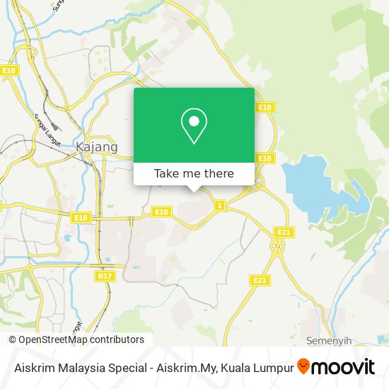 Aiskrim Malaysia Special - Aiskrim.My map