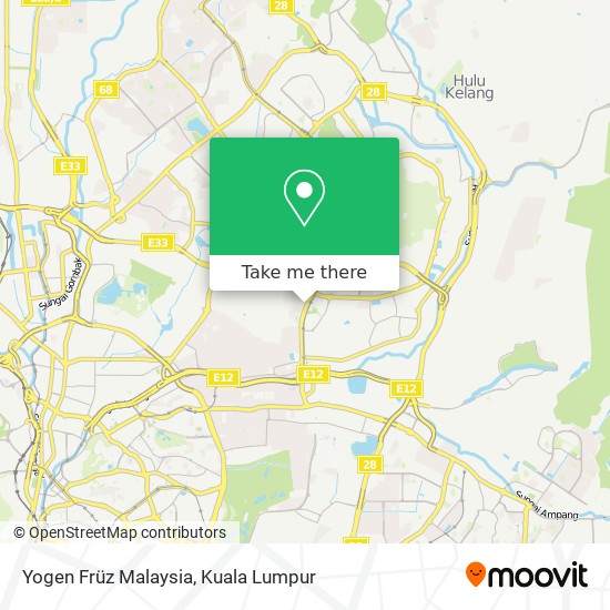 Peta Yogen Früz Malaysia