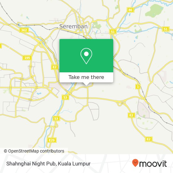 Shahnghai Night Pub map