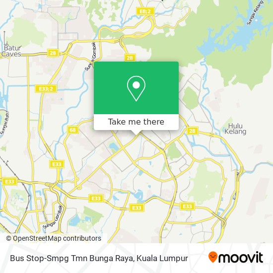 Bus Stop-Smpg Tmn Bunga Raya map