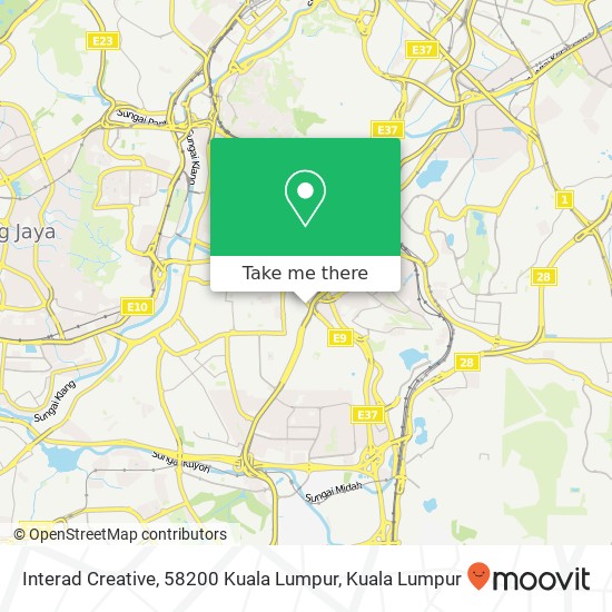 Interad Creative, 58200 Kuala Lumpur map