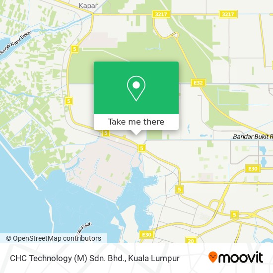 CHC Technology (M) Sdn. Bhd. map