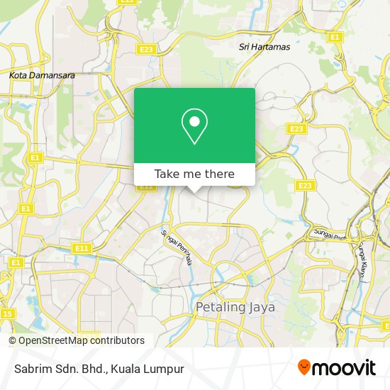 Sabrim Sdn. Bhd. map