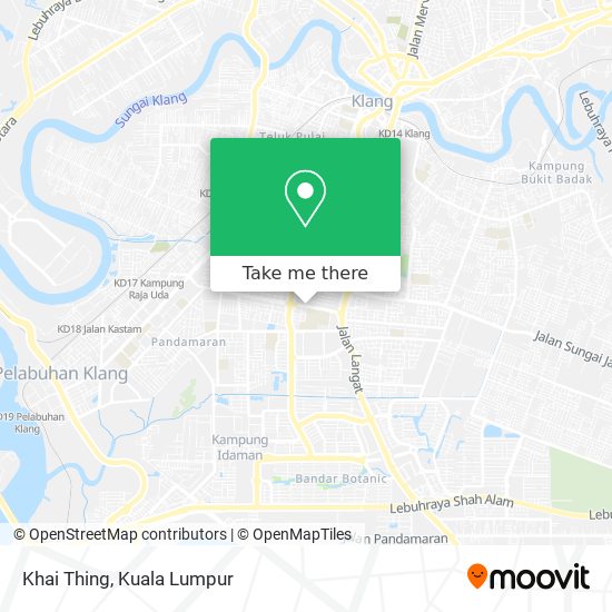 Khai Thing map